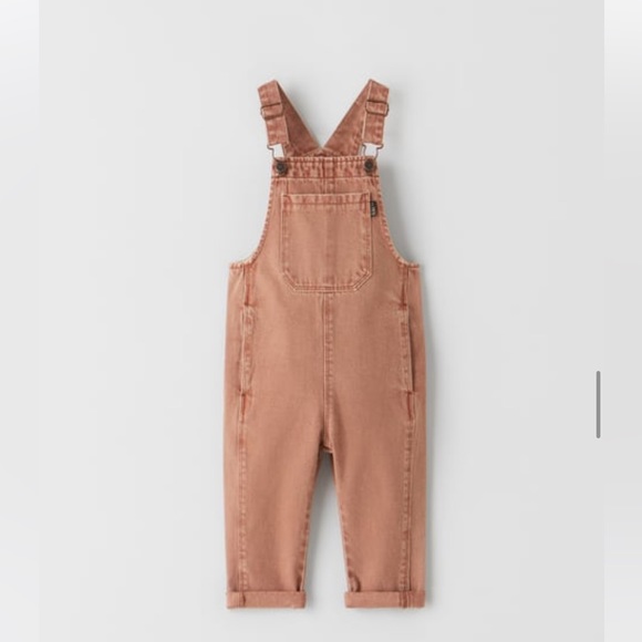 Zara Bottoms 34 Years Zara Baby Basic Denim Overalls Poshmark